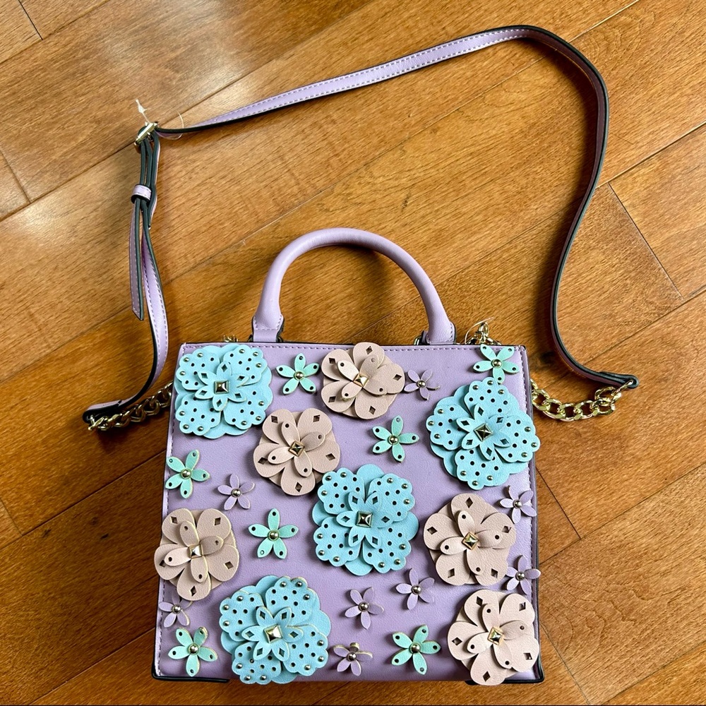 Nine West Floral Crossbody Bag